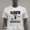 Tyrese Haliburton Indianapolis Pacers Bobblehead Style Graphics Shirt White T Shirt 2