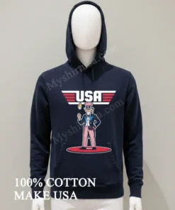 Uncle Sam Usa Fireball Pitcher American Flag funny america t-shirts