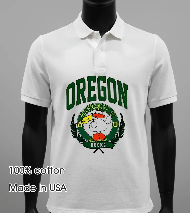 University Of Oregon Oregon Go Vintage Shirt White T Shirt 1