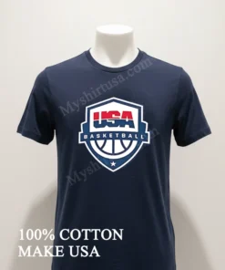 Usa Basketball Shield Logo funny america t-shirts
