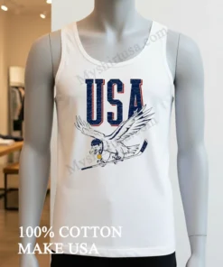 Usa Eagle Hockey Player Gold Medal funny america t-shirts