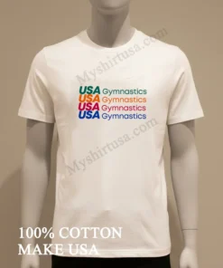 Usa Gymnastics Repeat funny america t-shirts