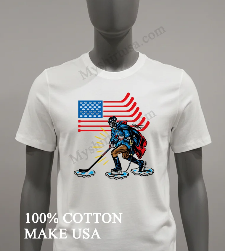 Usa Hockey George Washington Patriotic Flag Ice Skating funny america t-shirts - white-t-shirt Usa Hockey George Washington Patriotic Flag Ice Skating Shirt White T Shirt 3