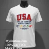 Usa Milan Cortina Winter Games 2026 Shirt White T Shirt 2