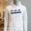 Usa Red White And Blue Gradient Letters Shirt Hoodie Shirt