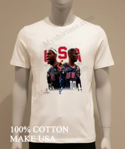 Usa Team Lebron James Kobe Bryant 2008 Beijing funny america t-shirts