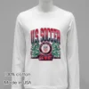 Uswnt Holiday Crest Logo Shirt White T Shirt