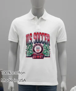 Uswnt Holiday Crest Logo Shirt