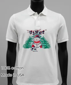 Uswnt Holiday Snowman Christmas Shirt