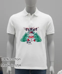 Uswnt Holiday Snowman Christmas Shirt