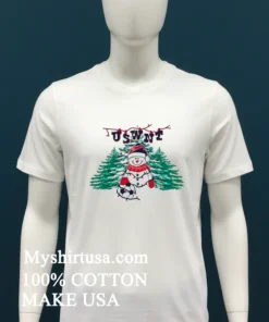Uswnt Holiday Snowman Christmas Shirt
