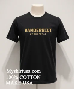 Vanderbilt Basketball Logo Stack Shirt