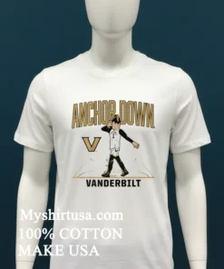 Vanderbilt Basketball Mascot Court Shirt
