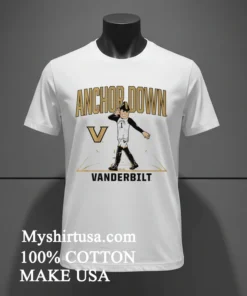 Vanderbilt Basketball Mascot Court Shirt