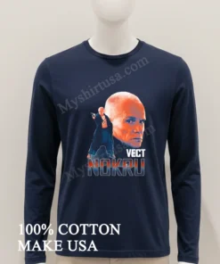 Vect Nokru Bald Man funny america t-shirts