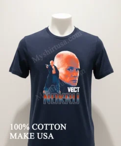 Vect Nokru Bald Man funny america t-shirts