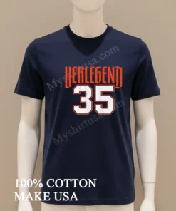 Verlegend 35 Detroit Tigers Pitcher Justin Verlander Tribute Graphic funny america t-shirts