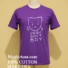 Very Soft Boy Shirt Purple Shirt