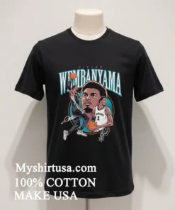 Victor Wembanyama San Antonio Spurs Signature Graphic funny america t-shirts
