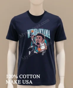 Victor Wembanyama San Antonio Spurs Signature Graphic funny america t-shirts