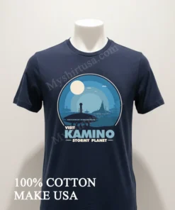Visit Kamino Stormy Planet Star Wars funny america t-shirts