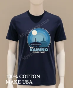 Visit Kamino Stormy Planet Star Wars funny america t-shirts