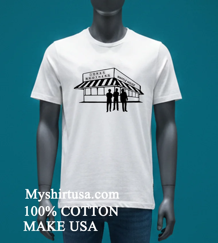Waffle House Jonas Shirt - white-t-shirt Waffle House Jonas Shirt White T Shirt 3