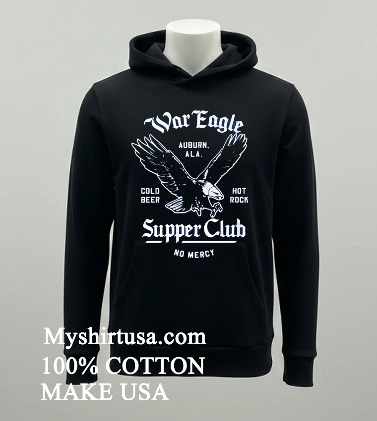 War Eagle Supper Club Shirt - balck-shirt War Eagle Supper Club Shirt Balck Shirt