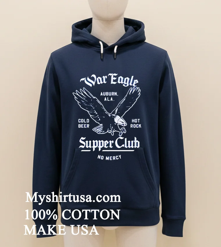 War Eagle Supper Club Shirt Navy Shirt 1