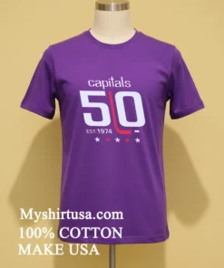 Washington Capitals 50Th Anniversary Est 1974 Shirt