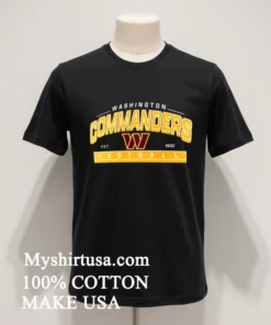 Washington Commanders Est 1932 Football Athletic Banner Shirt