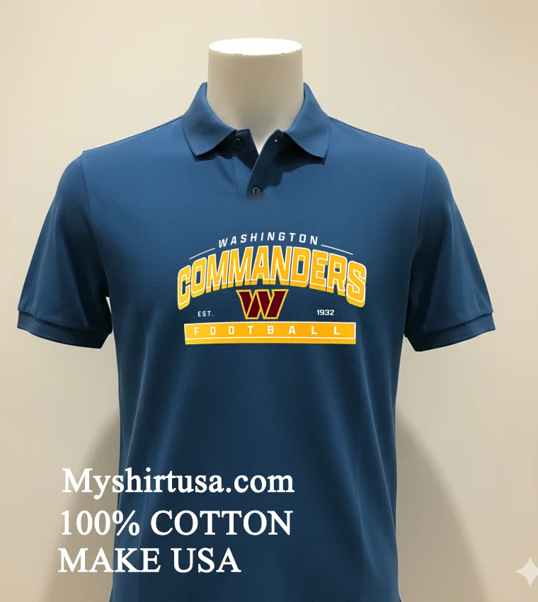 Washington Commanders Est 1932 Football Athletic Banner Shirt - navy-shirt Washington Commanders Est 1932 Football Athletic Banner Shirt Navy Shirt 1