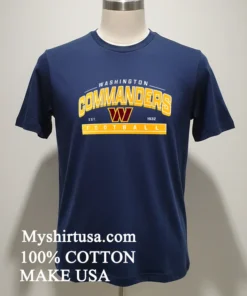 Washington Commanders Est 1932 Football Athletic Banner Shirt