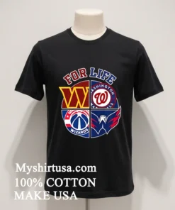 Washington For Life Logo Sports 2026 Shirt