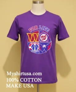 Washington For Life Logo Sports 2026 Shirt