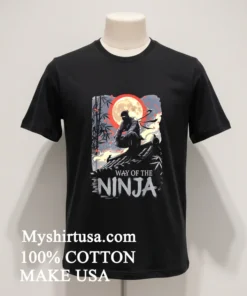 Way Of The Ninja Moon Night Shirt