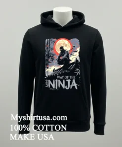 Way Of The Ninja Moon Night Shirt