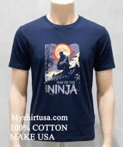 Way Of The Ninja Moon Night Shirt
