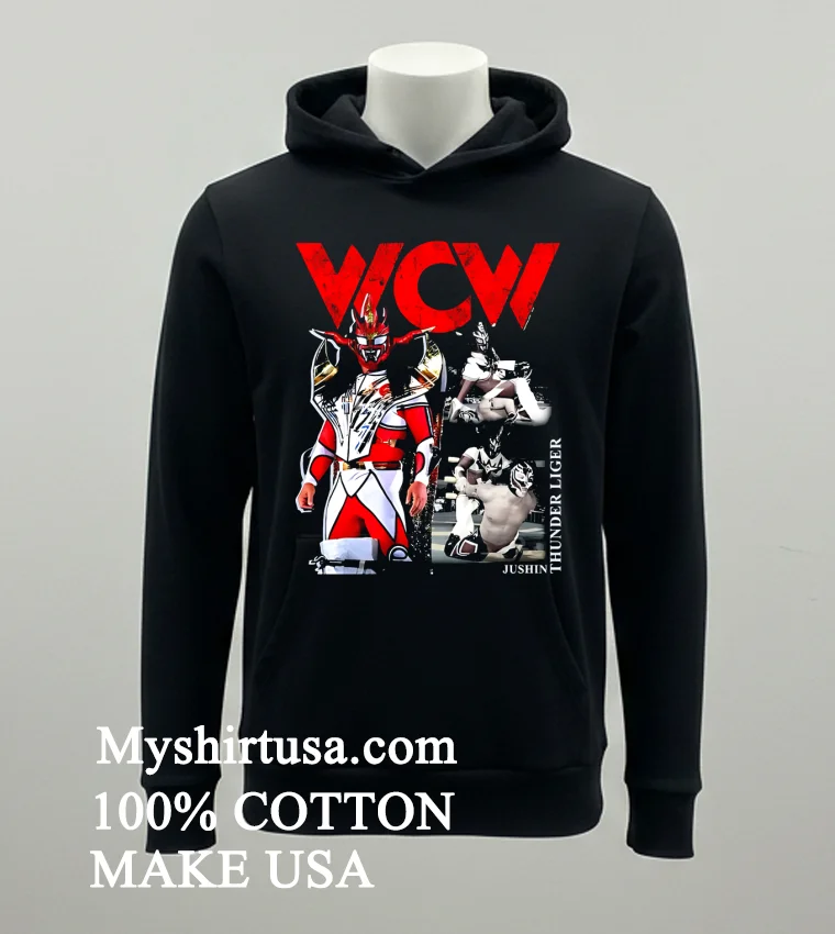 Wcw Jushin Thunder Liger Shirt - balck-shirt Wcw Jushin Thunder Liger Shirt Balck Shirt