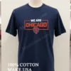 We Are Chicago Bears Football Team Head Logo Sports Fan Shirt Navy Shirt