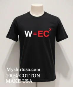 W=Ec Players Equation Blue Graphic funny america t-shirts
