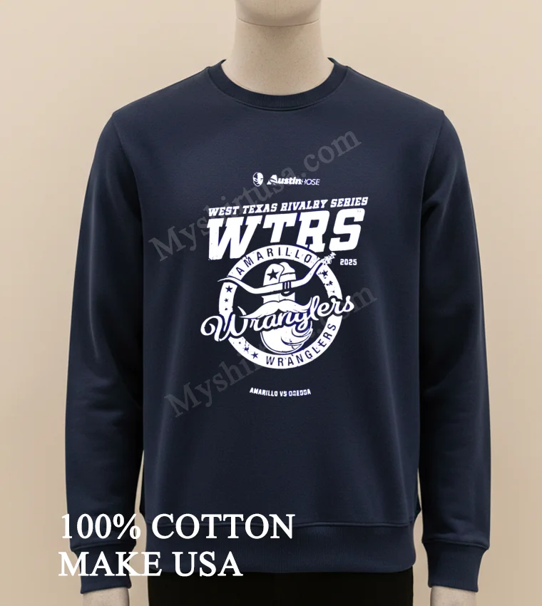 West Texas Rivalry Series Wtrs Amarillo Wranglers 2025 funny america t-shirts - long sleve shirt West Texas Rivalry Series Wtrs Amarillo Wranglers 2025 Shirt Long Sleve Shirt