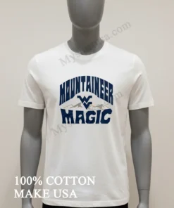 West Virginia Mountaineer Magic Basketball Vintage funny america t-shirts