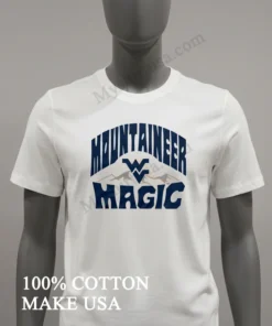 West Virginia Mountaineer Magic Basketball Vintage funny america t-shirts