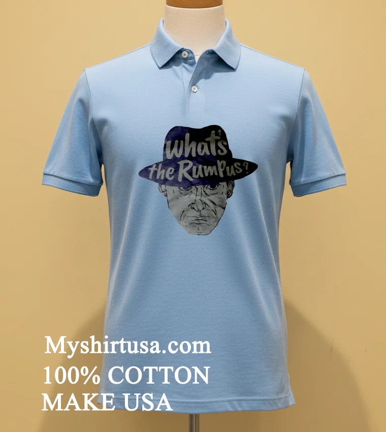 What S The Rumpus Face Shirt - blue-shirt Whats The Rumpus Face Shirt Blue Shirt