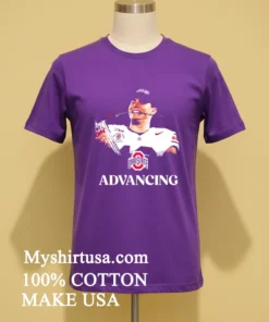 Will Howard Ohio State Buckeyes Football Rose Bowl Shirt Purple Shirt