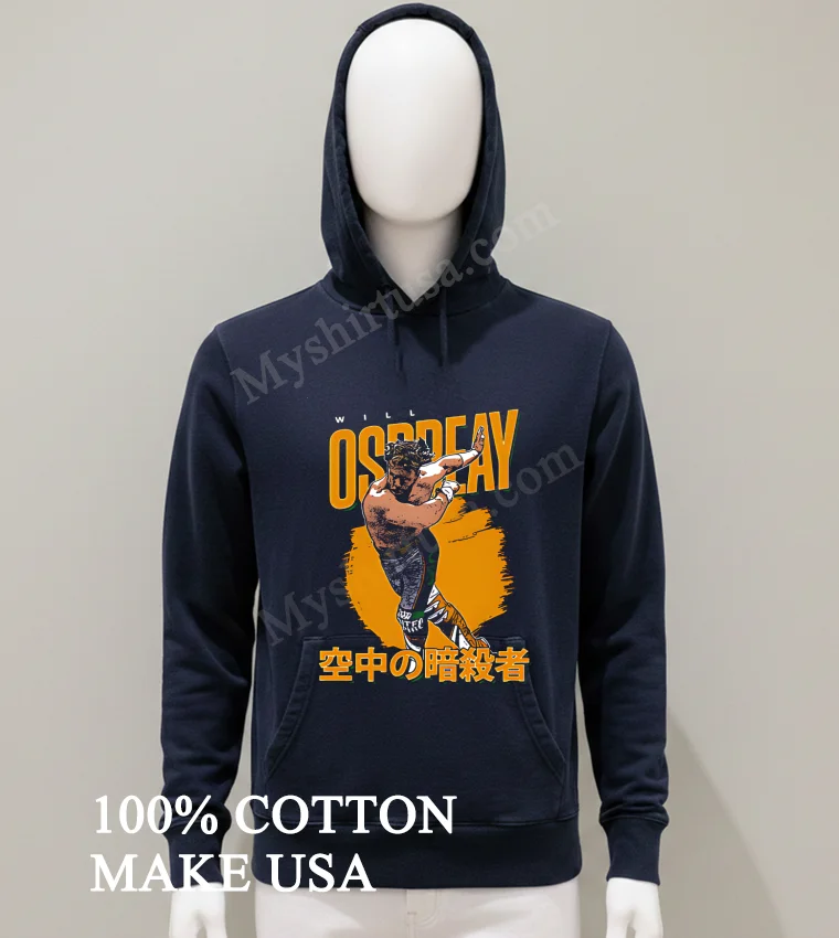 Will Ospreay Hidden Blade Aew Shirt Balck Shirt