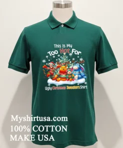 Winnie The Pooh This Is Too Hot For My Christmas Shirt