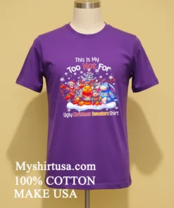 Winnie The Pooh This Is Too Hot For My Christmas Shirt