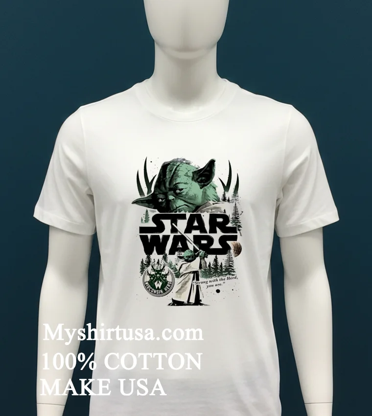 Wisconsin Herd X Star Wars Shirt White T Shirt 1